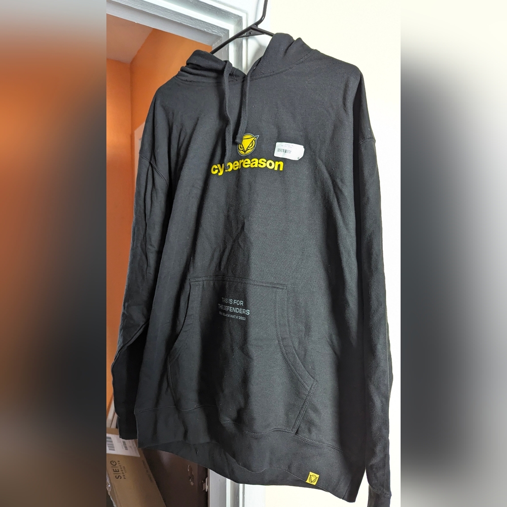 Cybereason "this is for the defenders" RSA Black Hat 2022 hacker hoodie S,M,L,XL